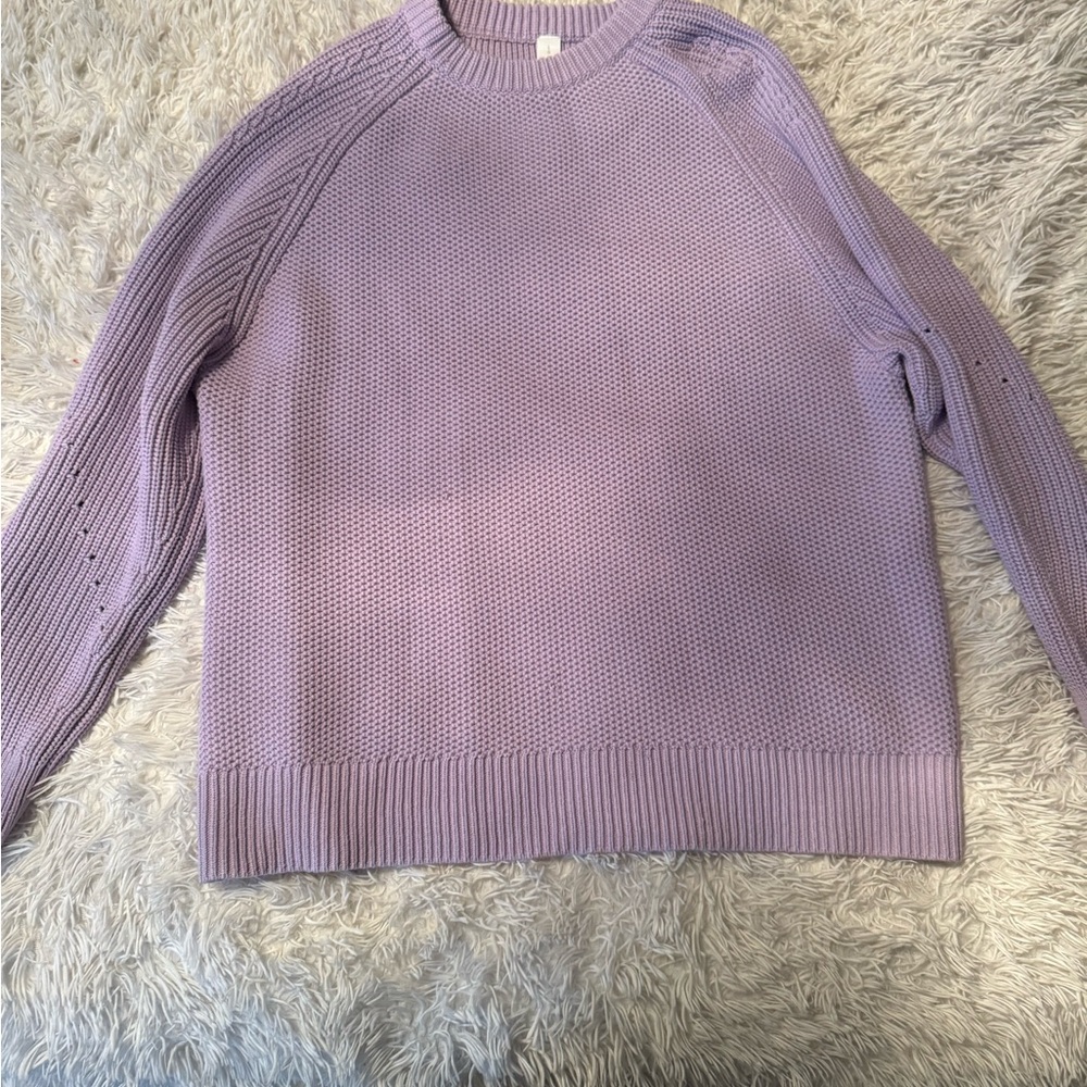 lululemon athletica Lilac Crew Neck Sweater